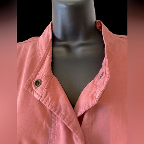 Anthropologie Sanctuary women’s utility jacket lightweight dusty pink NWT size M - Picture 3 of 12